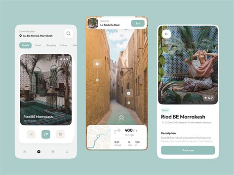 AR Navigation App by Mariam Belarbi for Fireart Studio on Dribbble