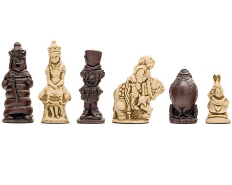 Alice in Wonderland Chess Sets - Regency Chess - Finest Quality Chess ...