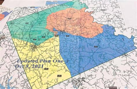 Looking Over the New Commissioner Precinct Lines | FCT News