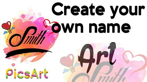 Create your own name art + [ graphics pack ] - YouTube