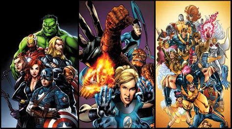 Best superhero teams: Avengers vs X-Men vs F4 - netivist