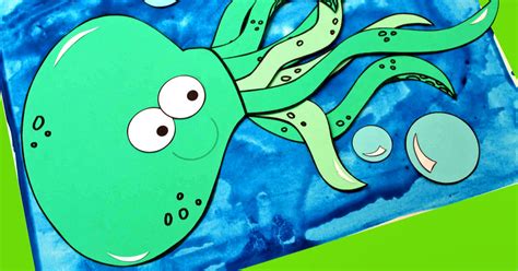 Printable Octopus Craft for Kids - Mama Likes This