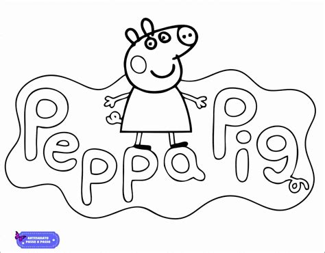 Cenário Desenho Da Peppa Colorido Para Imprimir – desenho da peppa pig ...