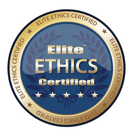 Elite Ethics Certification | Elite