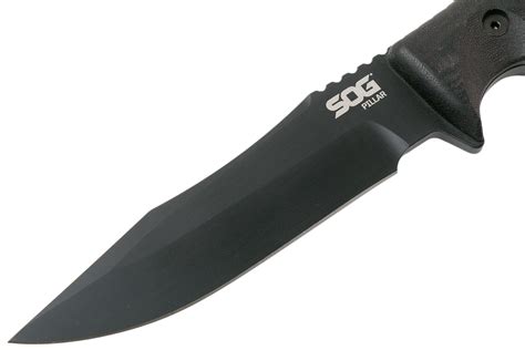 SOG Pillar Blackout UF1003 fixed knife, USA Made | Advantageously shopping at Knivesandtools.com