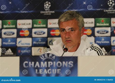 Jose Mourinho of Chelsea - Press Conference Editorial Photo - Image of ...