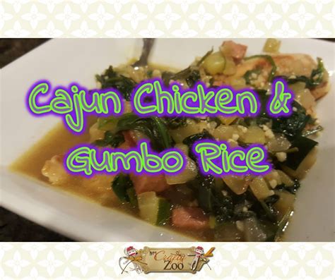 Cajun Chicken Gumbo - My Crafty Zoo