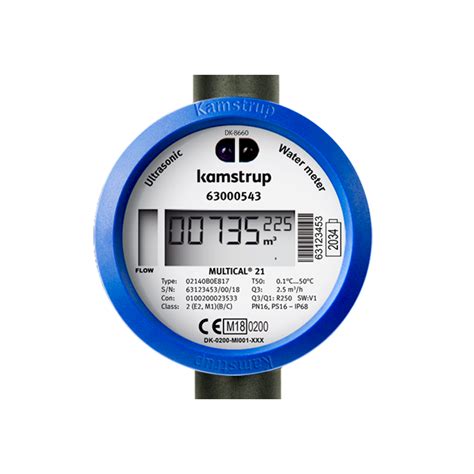 MULTICAL® 21 / flowIQ® 21xx | Ultrasonic water meter | Kamstrup