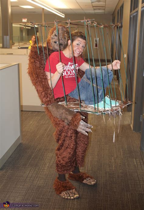 Messing with Sasquatch Illusion Halloween Costume