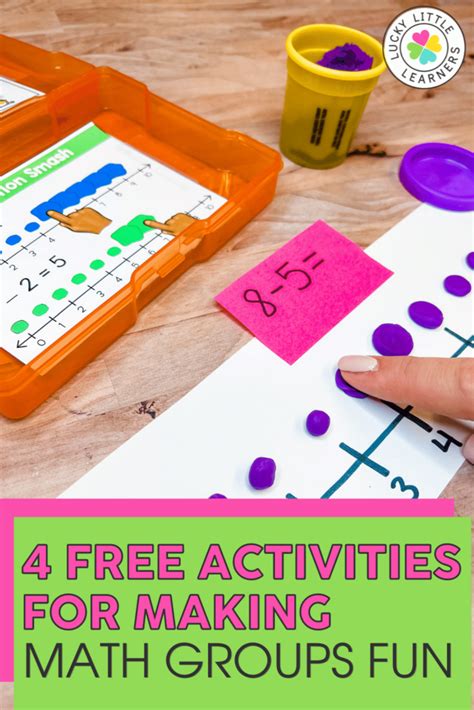 4 Free Activities for Making Math Groups Fun (& Effective Too!) - Lucky Little Learners