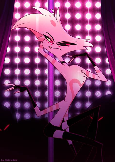 Angel Dust Hazbin Hotel Pole