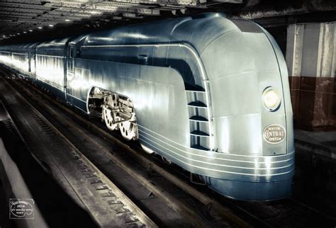 The "Mercury": NYC's First Streamlined Train (1936)