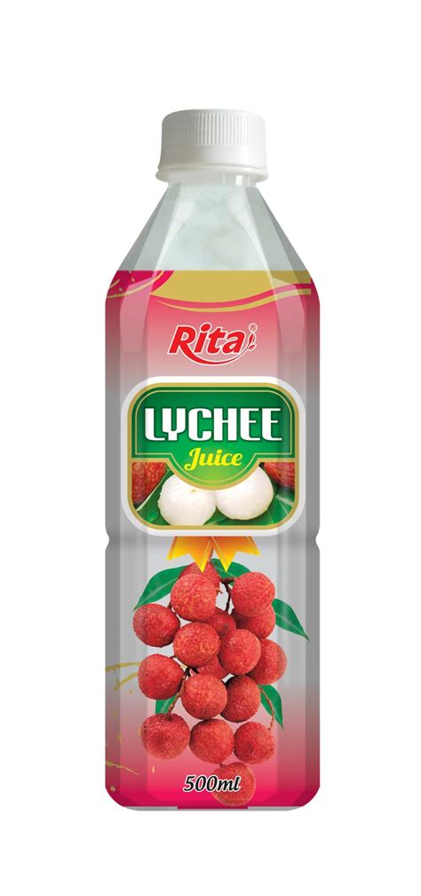 Lychee Juice in Bottle - NFC - Natural beverage from Vietnam