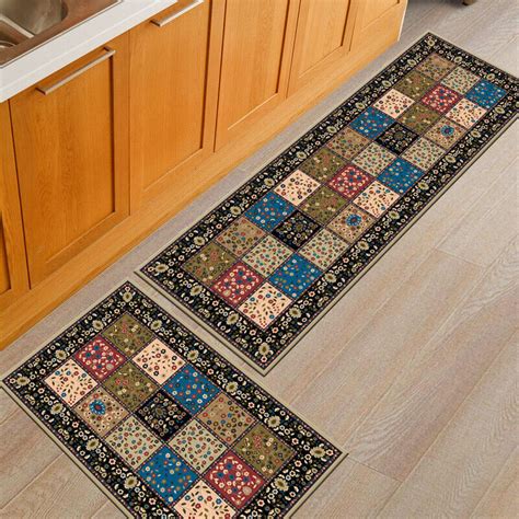 Non-Slip Kitchen Floor Mat Machine Washable Rug Door Large Runner ...