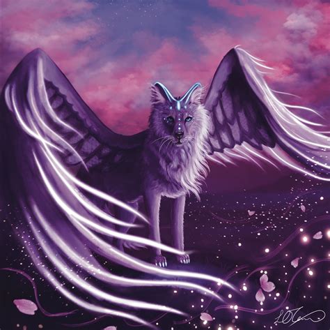 ArtStation - Winged Wolf