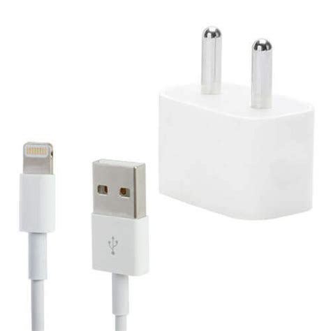 Apple iPhone 7 Plus Charger Original (USB Adapter and Cable) at Low ...