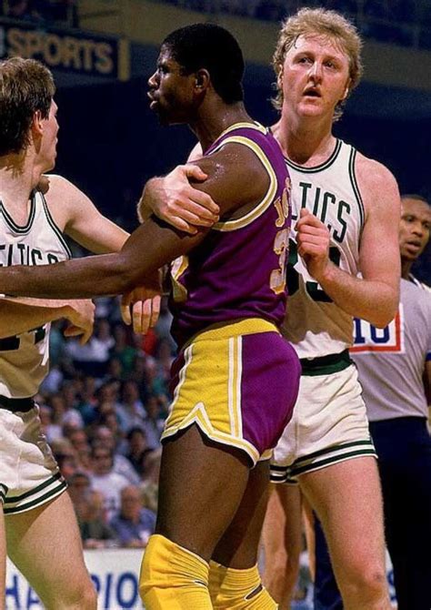 Magic Johnson, Larry Bird | Lakers vs celtics, Larry bird, Magic johnson