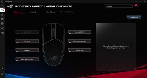 ASUS ROG Strix Impact II Moonlight White Review - Software & Lighting | TechPowerUp