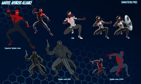 Marvel Avengers Alliance - Characters on Behance