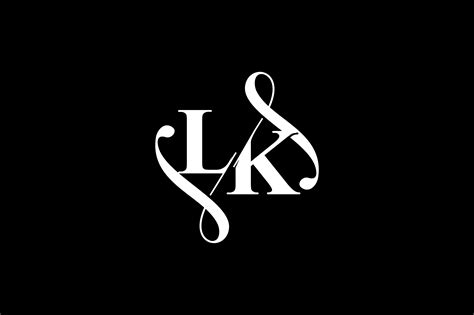 LK Monogram Logo Design V6 Graphic by Greenlines Studios · Creative Fabrica