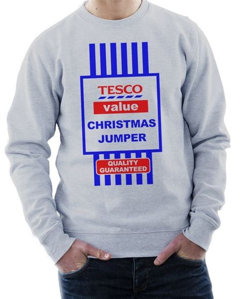 Tesco Value Funny Christmas Jumper