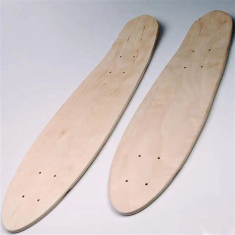 24/27 Inch 7 Layer Maple Blank Skateboard Deck Skate Board Concave Kick ...