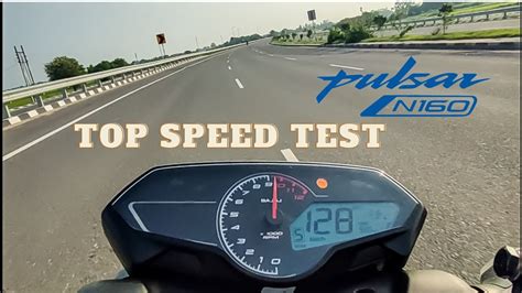 Bajaj Pulsar N160 Top Speed | New Model 2022 ABS Top Speed - YouTube