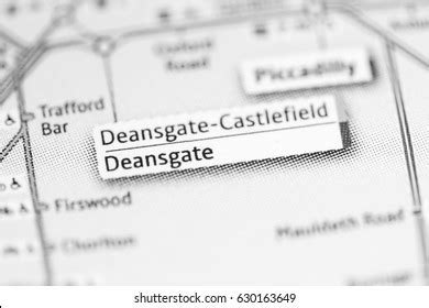 Deansgate Station Manchester Metro Map Stock Photo 630163649 | Shutterstock