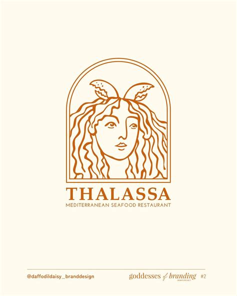 Goddesses of Branding #3 - Thalassa Brand Identity, Branding, Greek ...