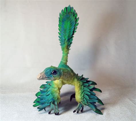 Dromaeosaurus dino raptor posable art doll OOAK by kessan on DeviantArt