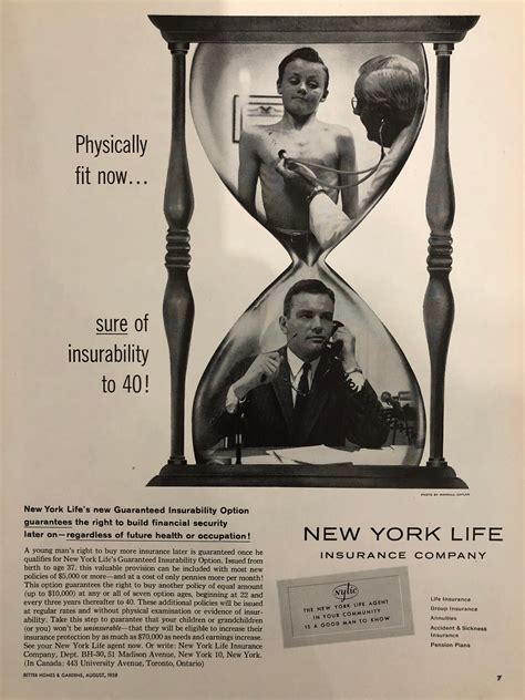New York Life Insurance Co 1950s Original Magazine Print Ad, Advertisemen n.o 480 - Etsy España