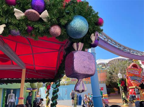 Holiday Decor Arrives at Universal's Islands of Adventure Seuss Landing - WDW News Today