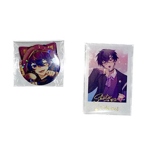 Shoto/Shxtou Vtuber Badge Polaroid Merch, Hobbies & Toys, Memorabilia & Collectibles, Fan ...