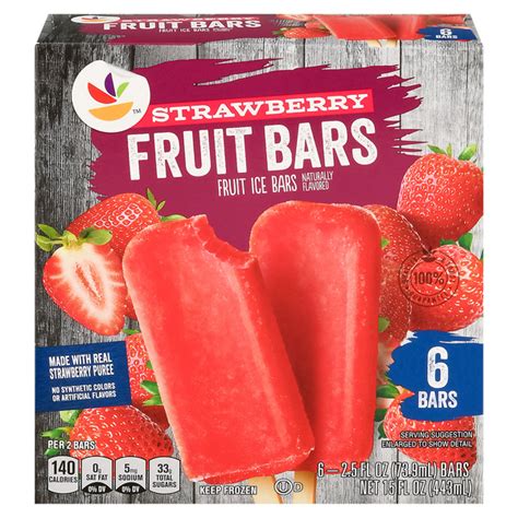 Save on Stop & Shop Fruit Ice Bars Strawberry - 6 ct Order Online ...