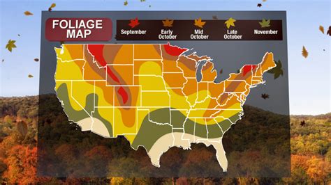 Fall foliage forecast: When’s the best time to see the leaves change ...