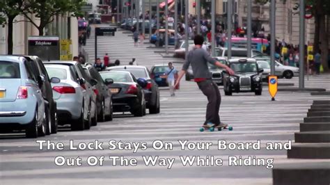 Skateboard Lock - YouTube