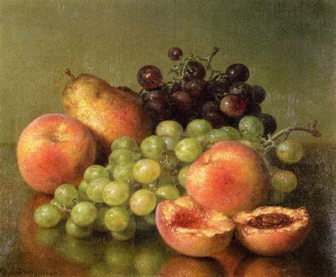 Still Life with Fruit Painting | Robert Spear Dunning Oil Paintings