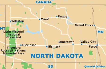 Bismarck Maps and Orientation: Bismarck, North Dakota, USA