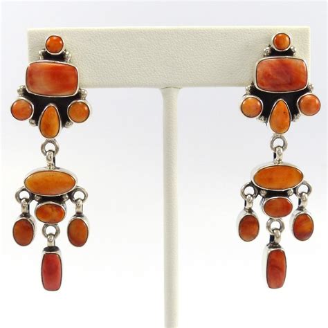 Spiny Oyster Shell Earrings – Garland's Indian Jewelry