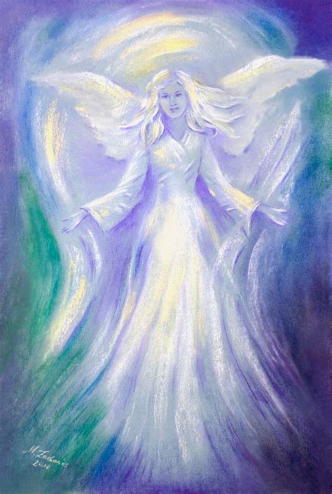 Angel of Love Art Print by Marita Zacharias | Angel painting, Angel art, Angel artwork