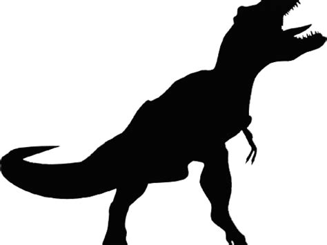 Suciasaurus Silhouette Large - T Rex Dino Silhouette Clipart - Full Size Clipart (#1106029 ...