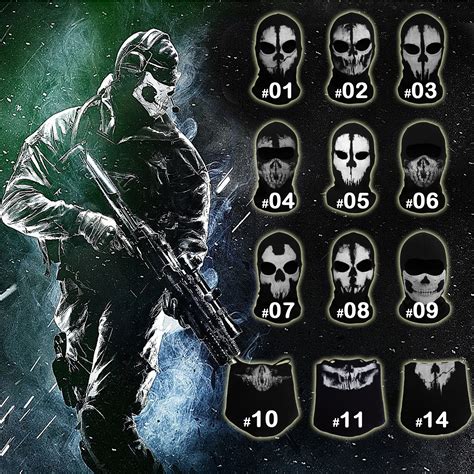 Aliexpress.com : Buy Ghost Masks Skull Balaclava Paintball Combat Helloween Airsoft Army ...