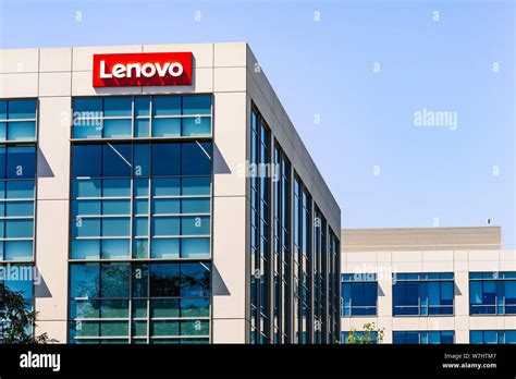 July 29, 2019 Santa Clara / CA / USA - Lenovo Group Limited headquarters located in Silicon ...