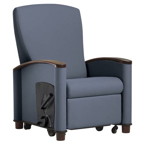 Orthopedic Recliner, with Wood Cap - Wieland Healthcare Furniture