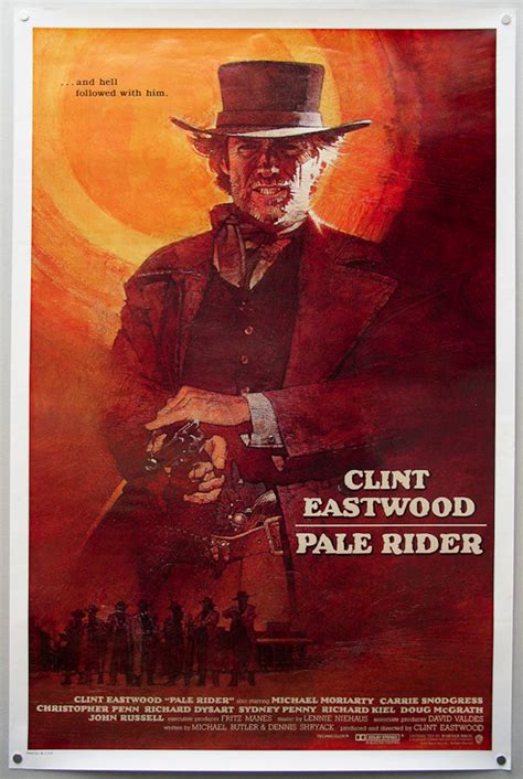 Movie Poster Monday 5: PALE RIDER – Signalnoise