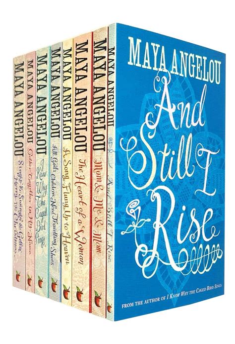 Buy Maya Angelou 8 Books Collection Set (And Still I Rise,Mom and Me and Mom,The Heart Of A ...