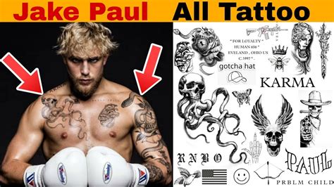 Share more than 78 jake paul face tattoo - in.cdgdbentre