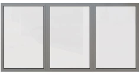 Isolated 3d rendering of a modern window for home 25254999 PNG