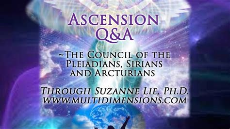 Ascension Q&A (#1) ~ The Council of the Pleiadians, Sirians and ...