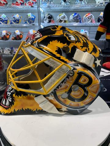 New: Linus Ullmark & Jeremy Swayman Signed Goalie Masks Winter Classic ...